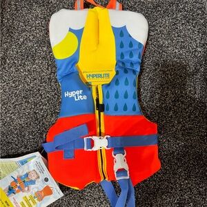 Kids Swim Vest - Blue and Red